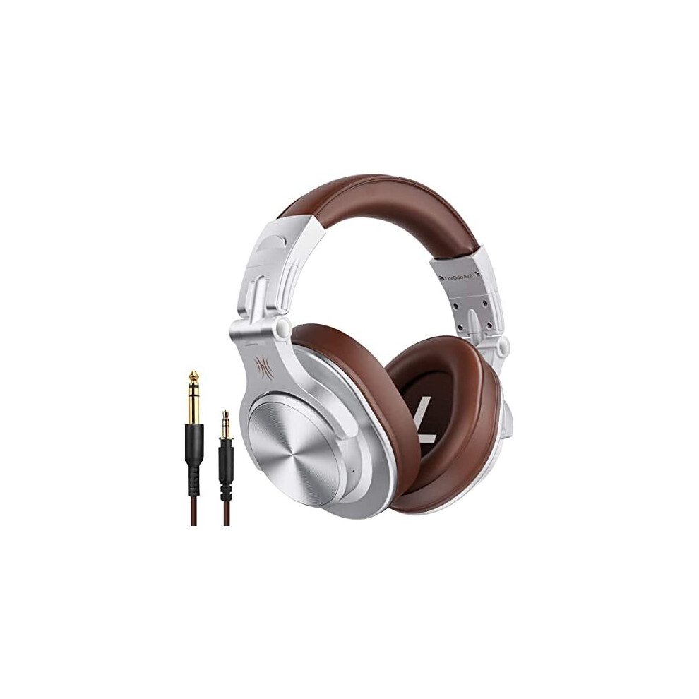 Oneodio A70 Over Ear Bluetooth Headphones, Foldable Wireless And Wired Headset With Microphone, Professional Studio Monitor Mixing Headphone 5061240567468