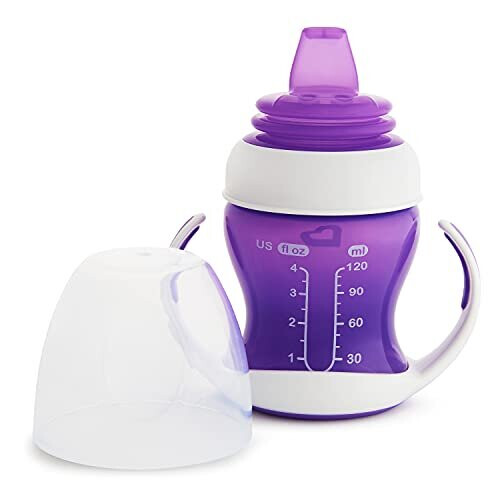 Munchkin Munchkin Gentle Transition Cup 4Oz/118Ml, Purple 1