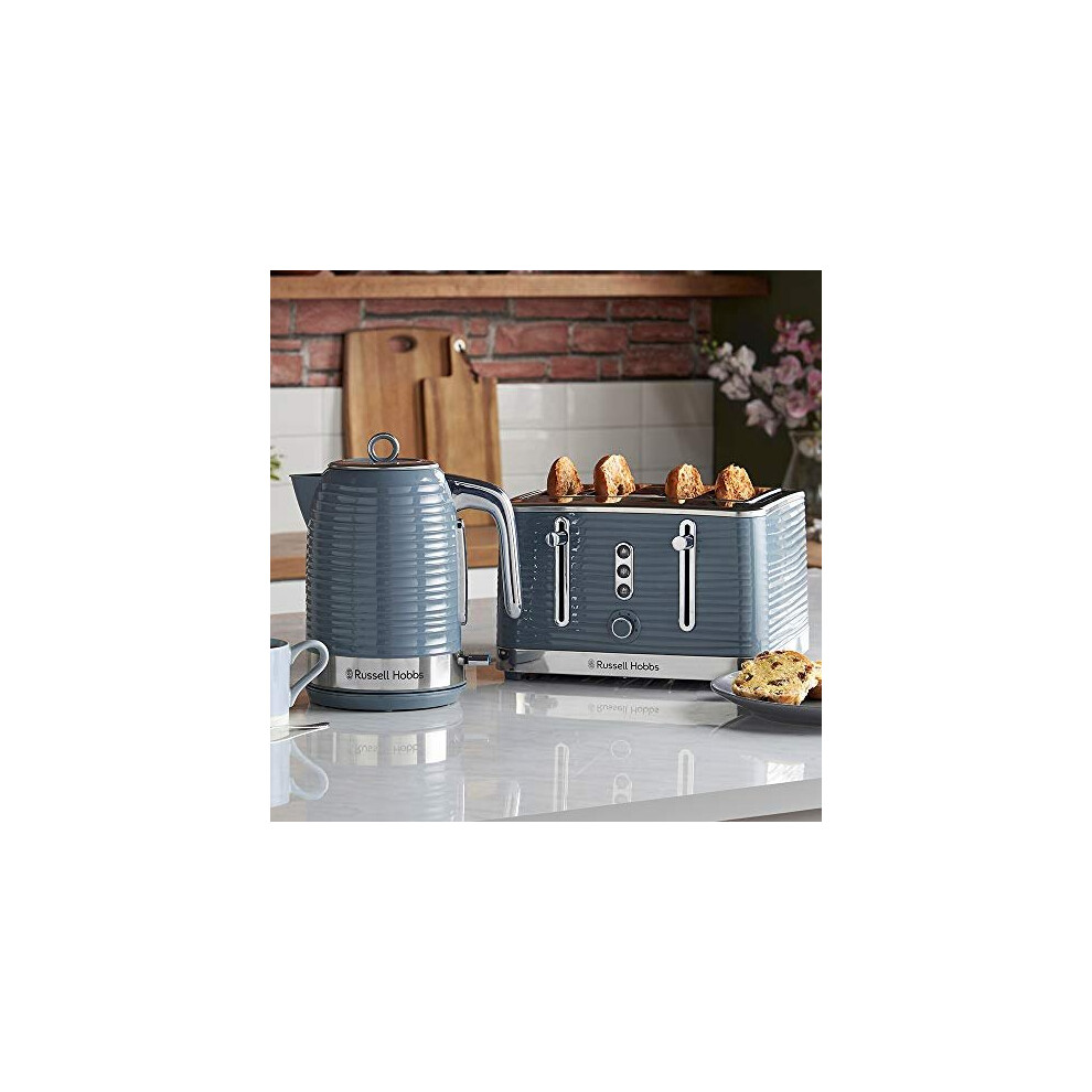 russell-hobbs-26073-4-slice-toaster---contemporary-honeycomb-design-with-extra-wide-slots-and-high-lift-feature--grey---24363-inspire-electr