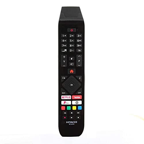 Hitachi Hitachi RC43141 30100945 Γνήσιο τηλεχειριστήριο για τηλεοράσεις Smart LED 2018 2019