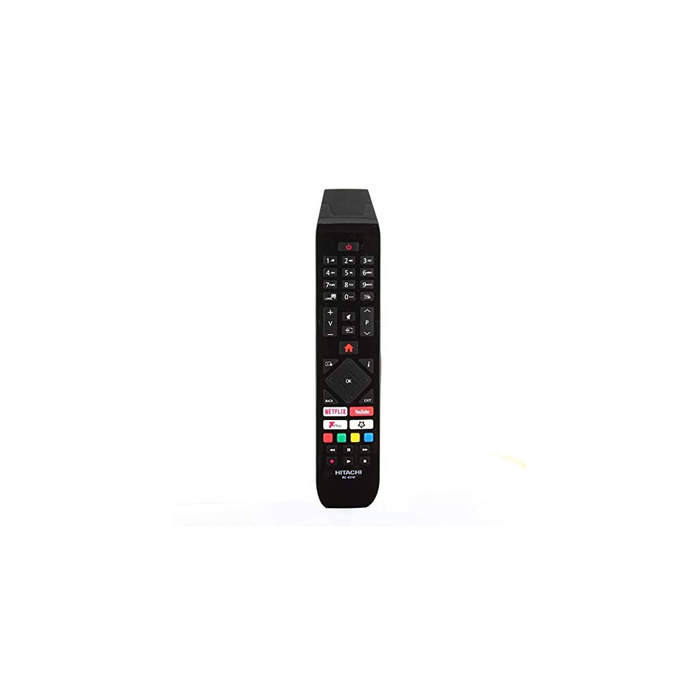 Hitachi RC43141 30100945 Genuine Remote Control for 2018 2019 Smart LED TVs