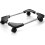 Adjustable PC Case computer CPU Stand Holder Floor Stand With 4 Caster 12