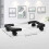 Adjustable PC Case computer CPU Stand Holder Floor Stand With 4 Caster 2