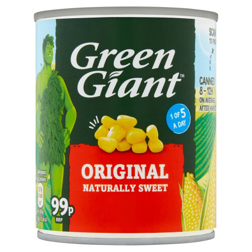 Green Giant Original Corn 198g (Pack of 12) 2