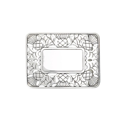 Pierced Open Thistle Belt Buckle KB13