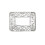 Pierced Open Thistle Belt Buckle KB13 1