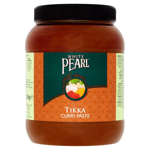 White Pearl Tikka Curry Paste 2.3kg (Pack of 1) 1