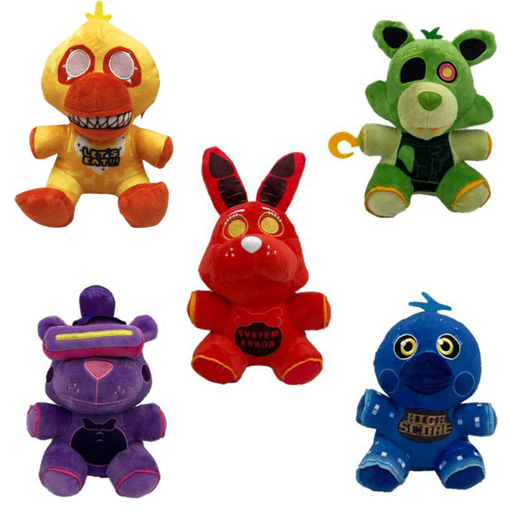 2 1PCS FNAF Plush Toys Cartoon Freddy Fazbear Plushie Doll on OnBuy