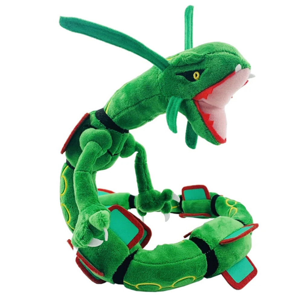 Ym (Green) Rayquaza Plush Doll Stuffed Figure Toy 80Cm Birthday Gift