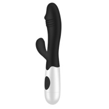 (black) 30 Speeds Dildos Vibrator G-Spot Massager Sex Toy For Couple