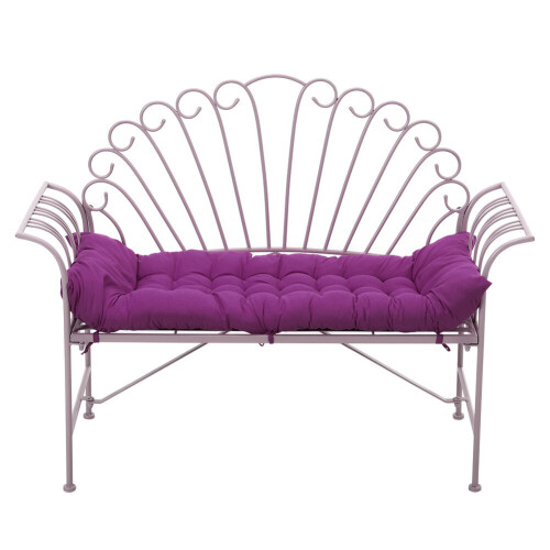 Living And Home (Deep Purple) Thick Soft Comfortable Lounge Chair Cushion 110*40cm 2
