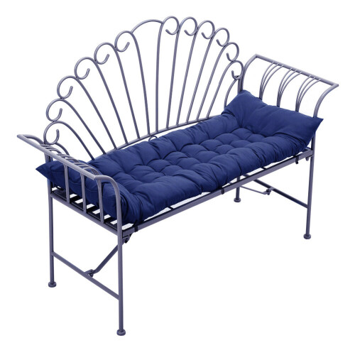 Living And Home (Dark Blue) Thick Soft Comfortable Lounge Chair Cushion 110*40cm 2