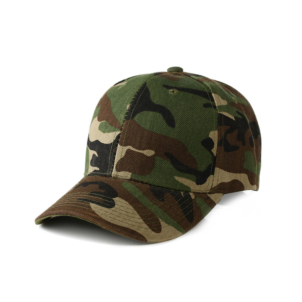 (Army Green Camo) Snow Camo Baseball Cap Men Tactical Camouflage Snapback For High Quality Bone Masculino Dad Hat Trucke