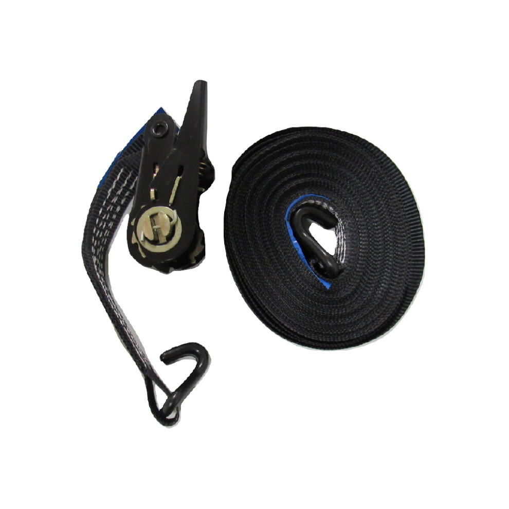 Ratchet Straps 25Mm 10M 800Kg X1 (Black Tie Down Heavy Duty Cargo) 600988502253