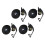 Ratchet Straps 25MM 10M 800KG X4 (Black Tie Down Heavy Duty Cargo) 2