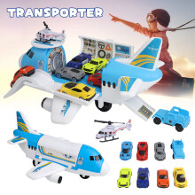 Aeroplane Toy with Vehicles Toy Transport Cargo Airplane Car Toy Set