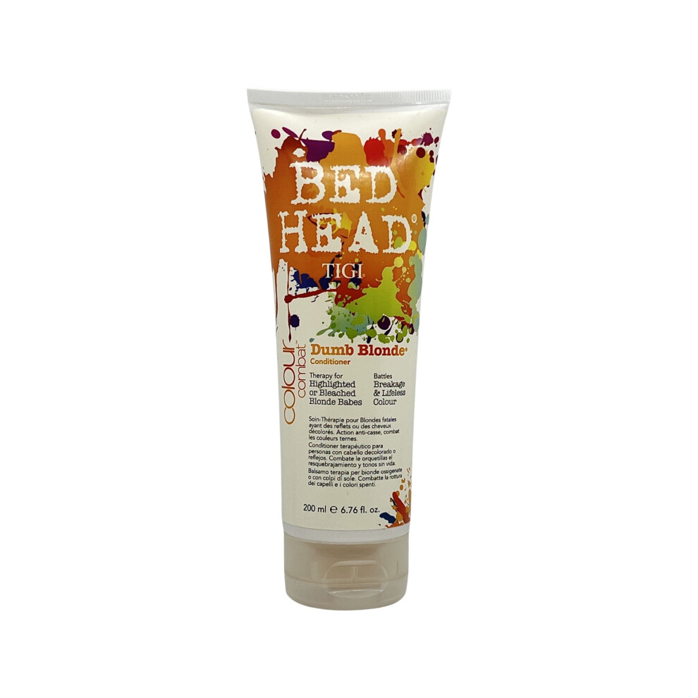 Tigi Bed Head Colour Combat Dumb Blonde Conditioner 8.45 Oz