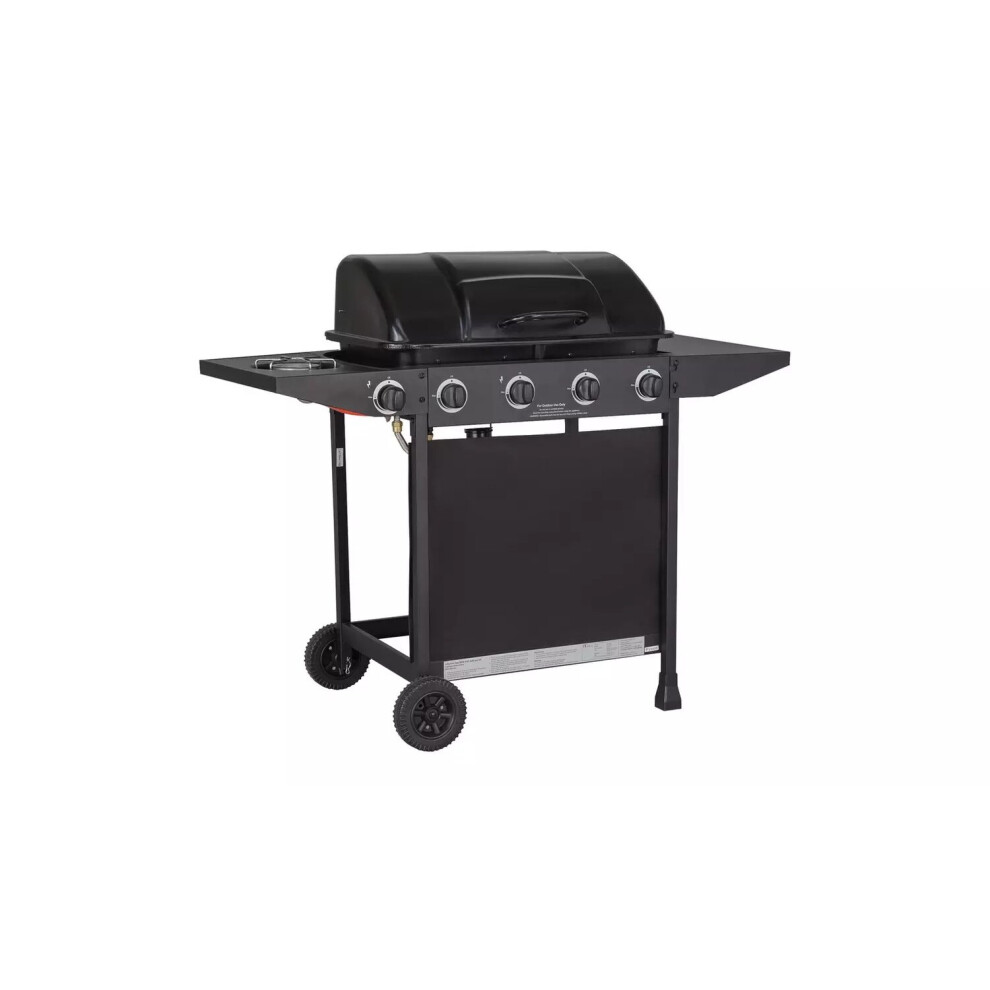 Home 4 Burner with Side Burner Gas BBQ