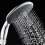 EcoSpa Large Round Chrome Shower Handset 150mm 5 Functions 14
