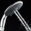 EcoSpa Large Round Chrome Shower Handset 150mm 5 Functions 11