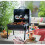 Home Table Top Oil Drum Charcoal BBQ - Black 6