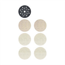 Bosch Expert M480 Mixed Grit Sanding Disc Net Set 125mm - 7 Piece
