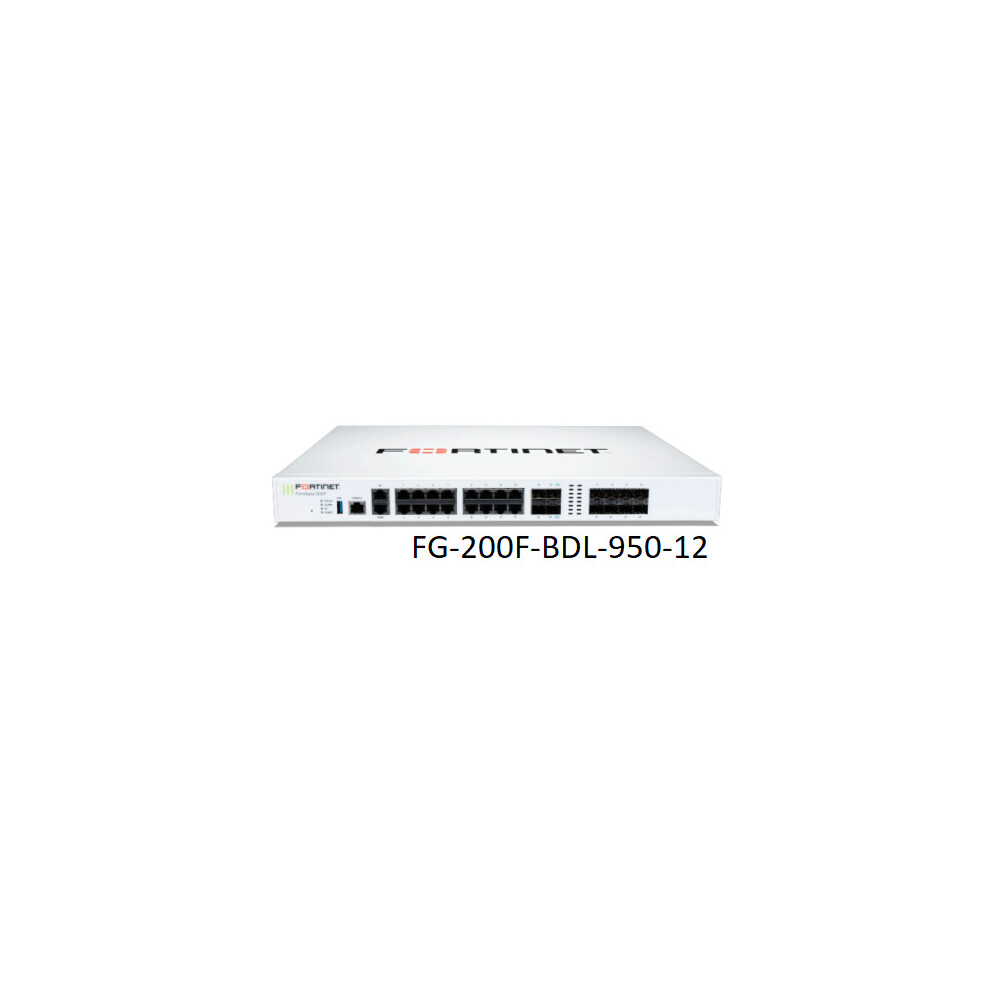Fortinet Fortigate-200F Hardware+1 Year 24X7 Forticare Fortiguard Utp 842382192740
