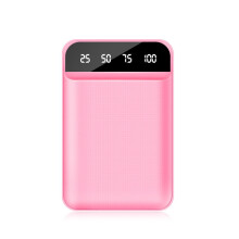 (Pink) 20000mAh Power Bank Phone Charger External Battery