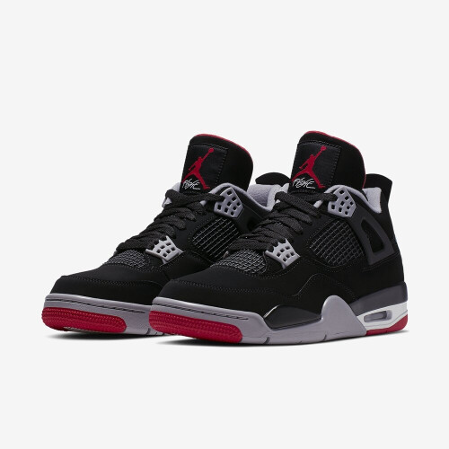 Mens air shop jordan 4 bred