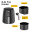 Drew & Cole Drew&Cole Air Fryer 4L 9
