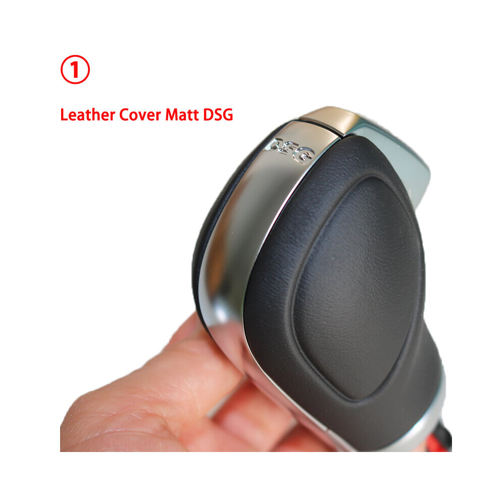 (Vw Matt Dsg Leather) Automatic Dsg Gear Shift Knob Head Gear Shift Knob Gear Lever Knob For 9435914662265