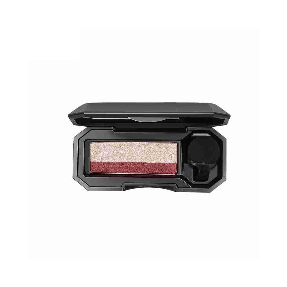 (Red) Two-tone glamorous eyeshadow palette-image-OPC-PBGJFDV-NEW