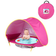 (rose red) Beach Outdoor BabyTent Pool