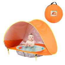 (orange) Beach Outdoor BabyTent Pool