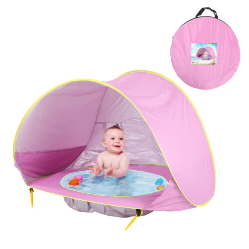 (pink) Beach Outdoor BabyTent Pool
