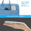 (Black) Bluetooth 4.0 /5.0 Folding Wireless Mouse Arc Touch Roller Computer Silent Mouse Ergonomic Slim Laser Mice For Microsoft Surface 4