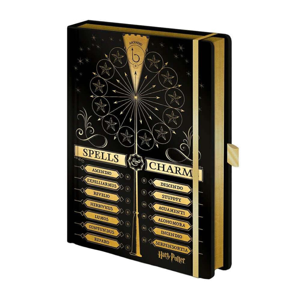 Harry Potter Spells & Charms Spinner A5 Notebook