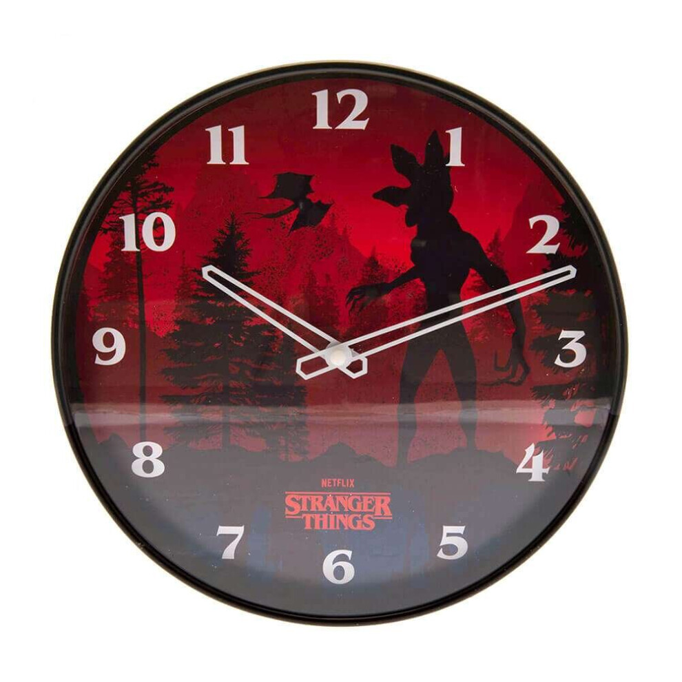 Stranger Things Demogorgon Wall Clock