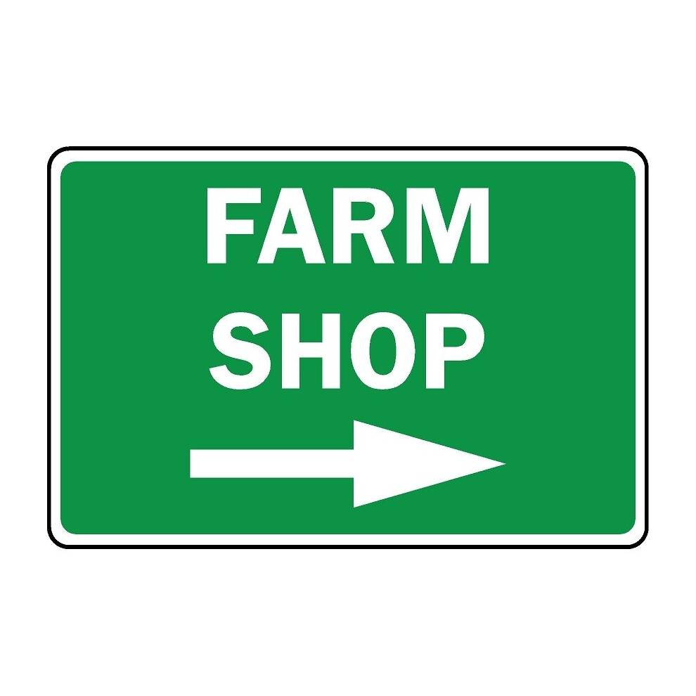 Farm shop right safety sign - 3mm Aluminium sign - 400mm x 300mm-image-OPC-PBGJY5N-NEW