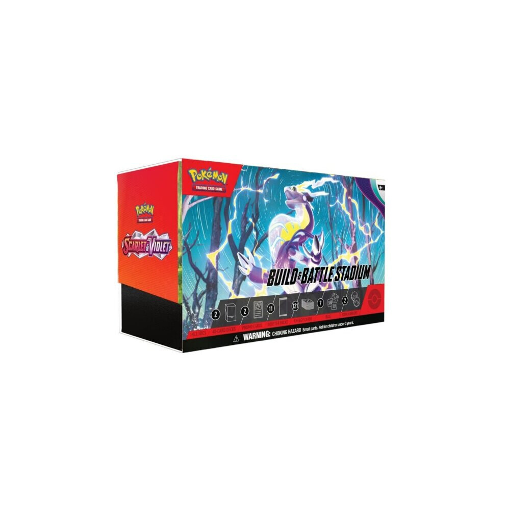 Asmodee Pokemon Trading Card Games: Scarlet & Violet 1 Build And Battle Stadium Box