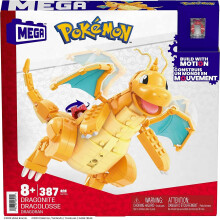 Mattel Mega Bloks Pokemon Adventure Builder Dragonite Atom Block Toy – 118752