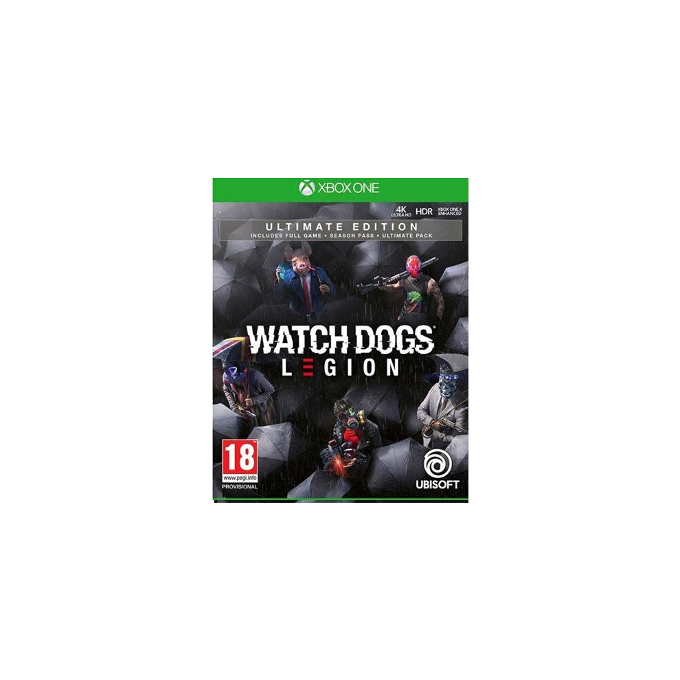 Watch Dogs: Legion Ultimate Edition multi lang in game | Microsoft Xbox One | Video Game