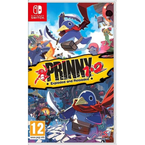 Nintendo Prinny 1+2: Exploded And Reloaded Standard Edition | Nintendo Switch | Video Game