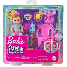 Mattel Barbie Skipper Babysitters inc First Tooth Playset Toys