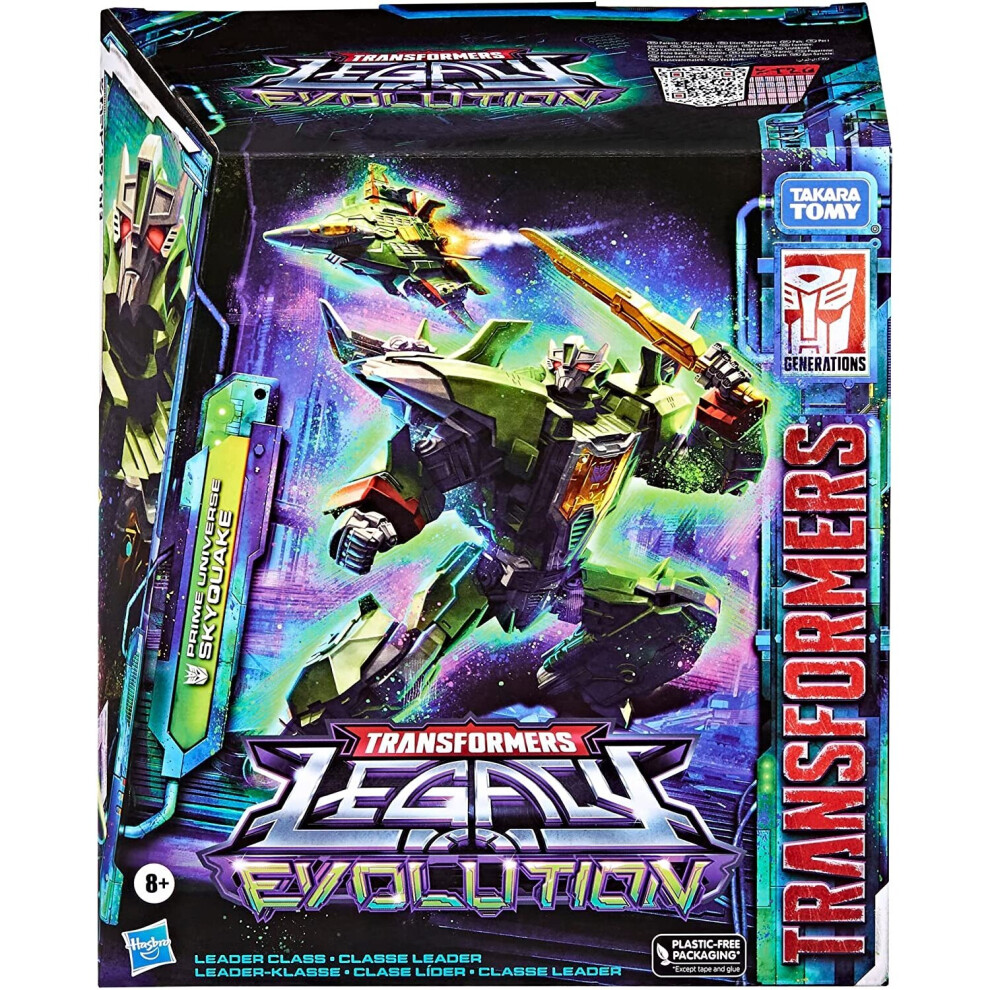 Hasbro Transformers Generations Legacy Evolution Leader Class Prime Universe Skyquake Toys