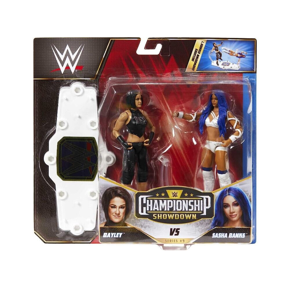 Mattel WWE Championship Showdown Figures Bayley vs Sasha Banks Toys