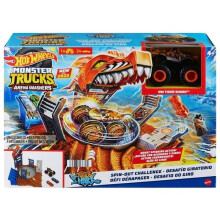 Mattel Hot Wheels Monster Trucks Shark Spin Out Playset Toys