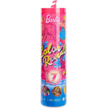 Barbie Color Reveal Docka & Tillbehör, Doftande Söt Frukt Serie, 7 Överraskningar, 1 Barbie Docka (Stilar Kan Variera)