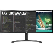 LG UltraWide 35WN75CP-B 35" QHD Curved Monitor 100Hz 5ms AMD-FreeSync