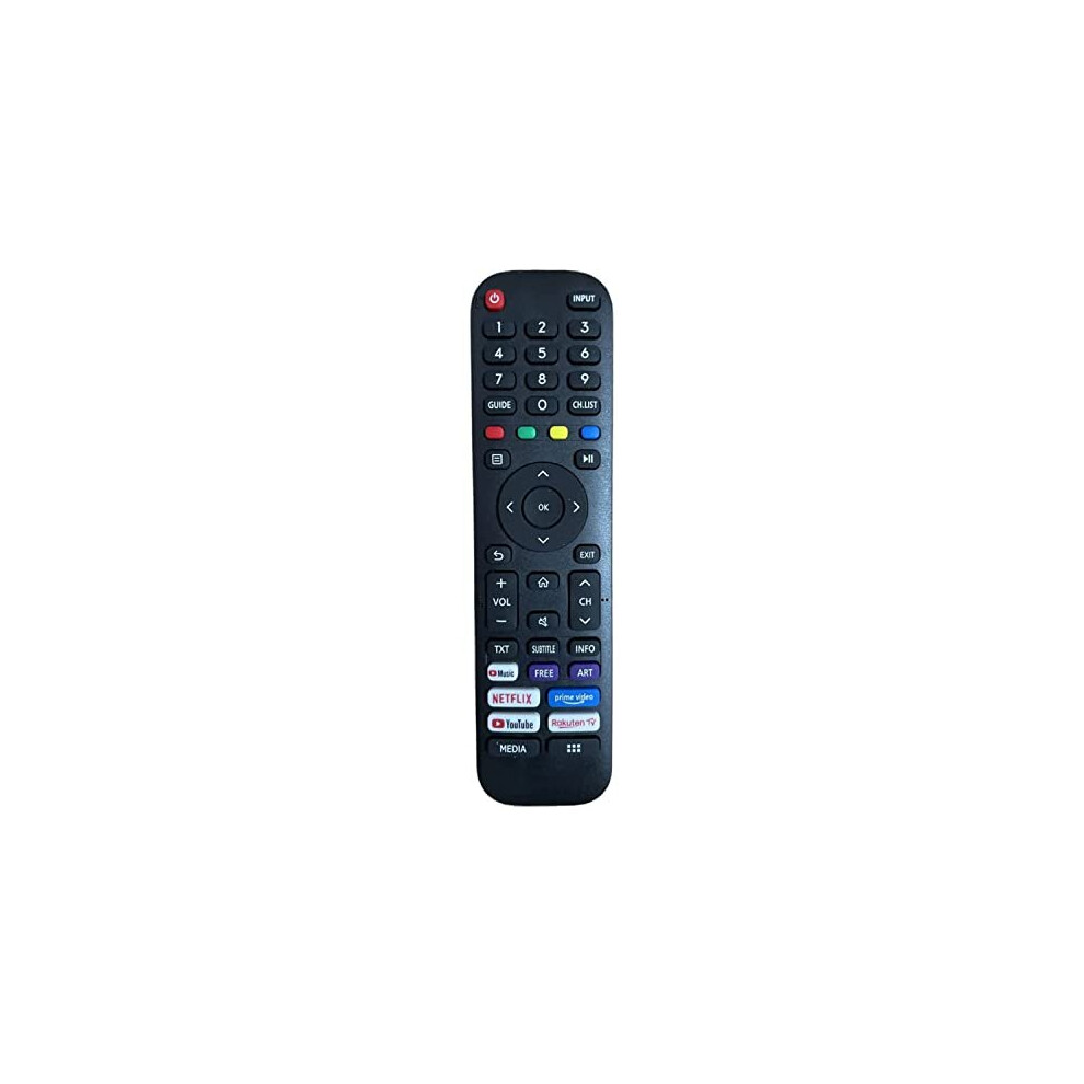 New Hisense Remote Control EN2G30H/EN2A30 Universal Replacement Remote Control for Hisense-VIDAA-TV -No Setup Required with Netflix, Prime V